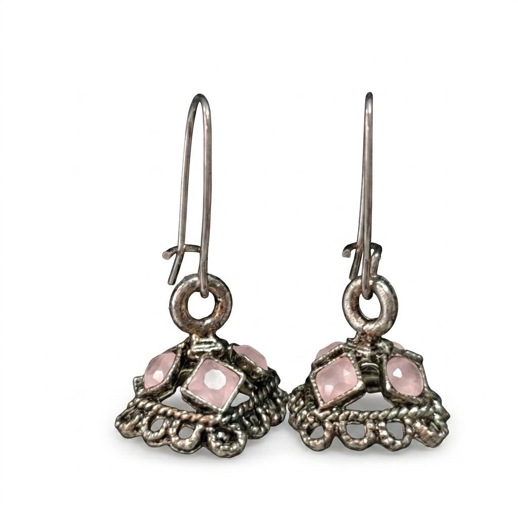 Traditional Oxidised Jhumka Earrings for Women