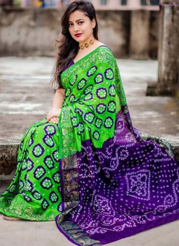 Bandhani Saree Designs Bandhani Saree Designs