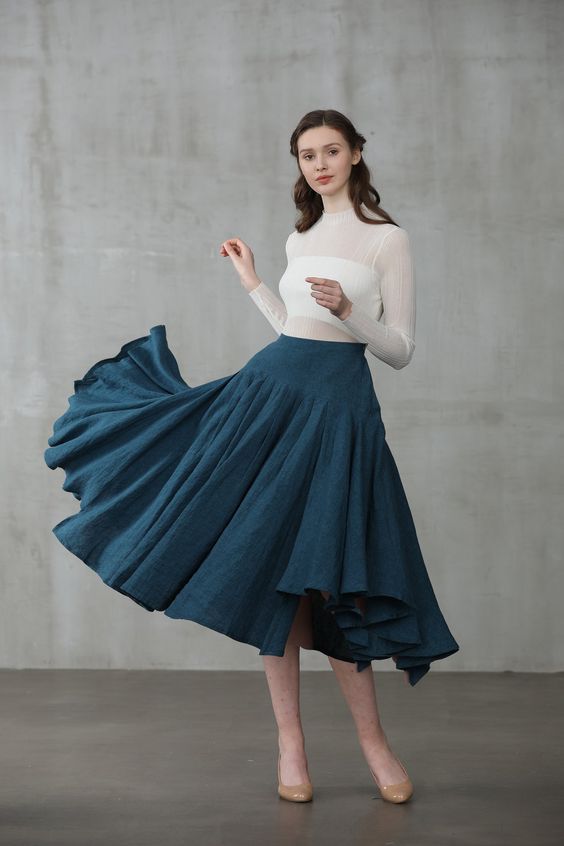 Skirt Flared-Skirt