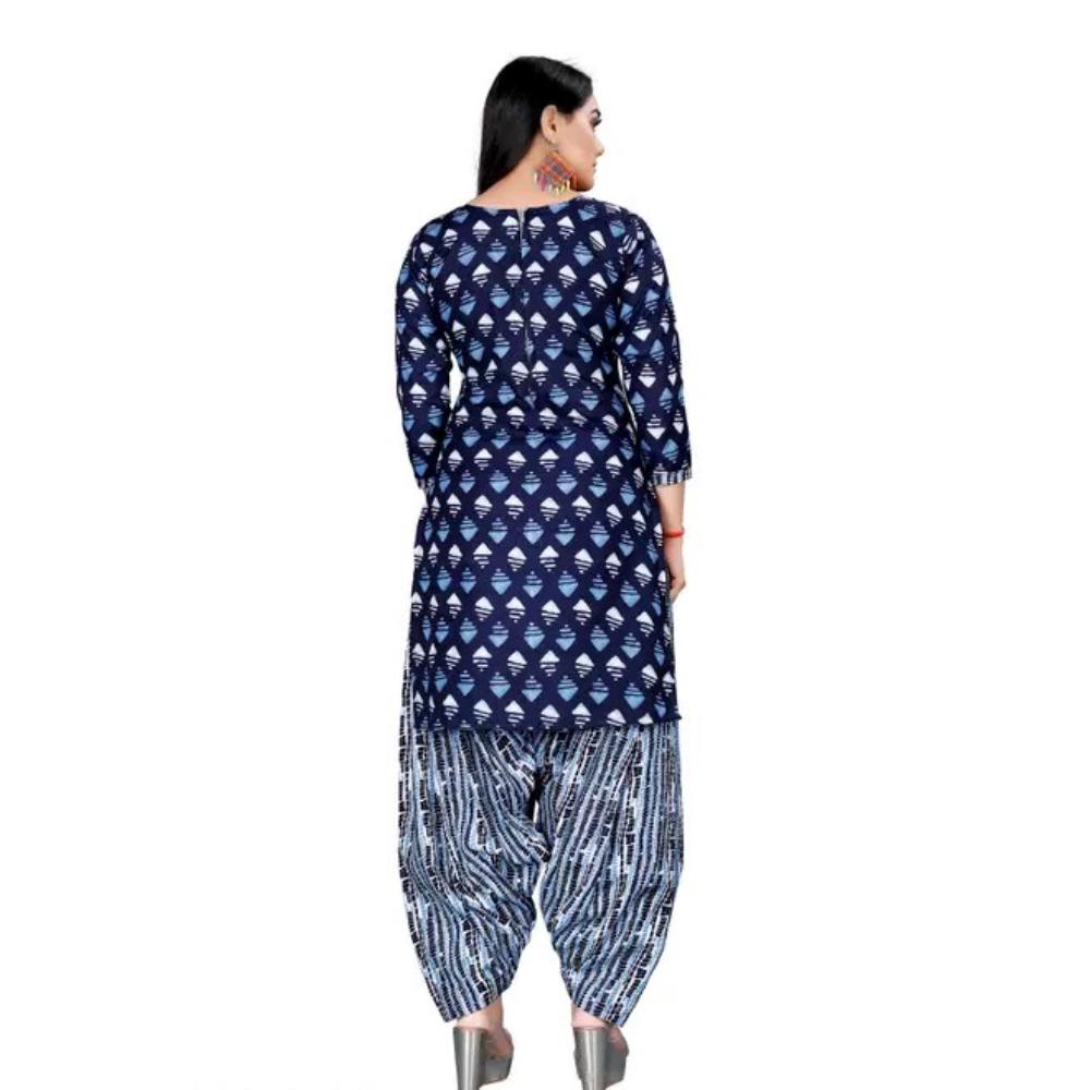 Printed Salwar Suit Dress Material