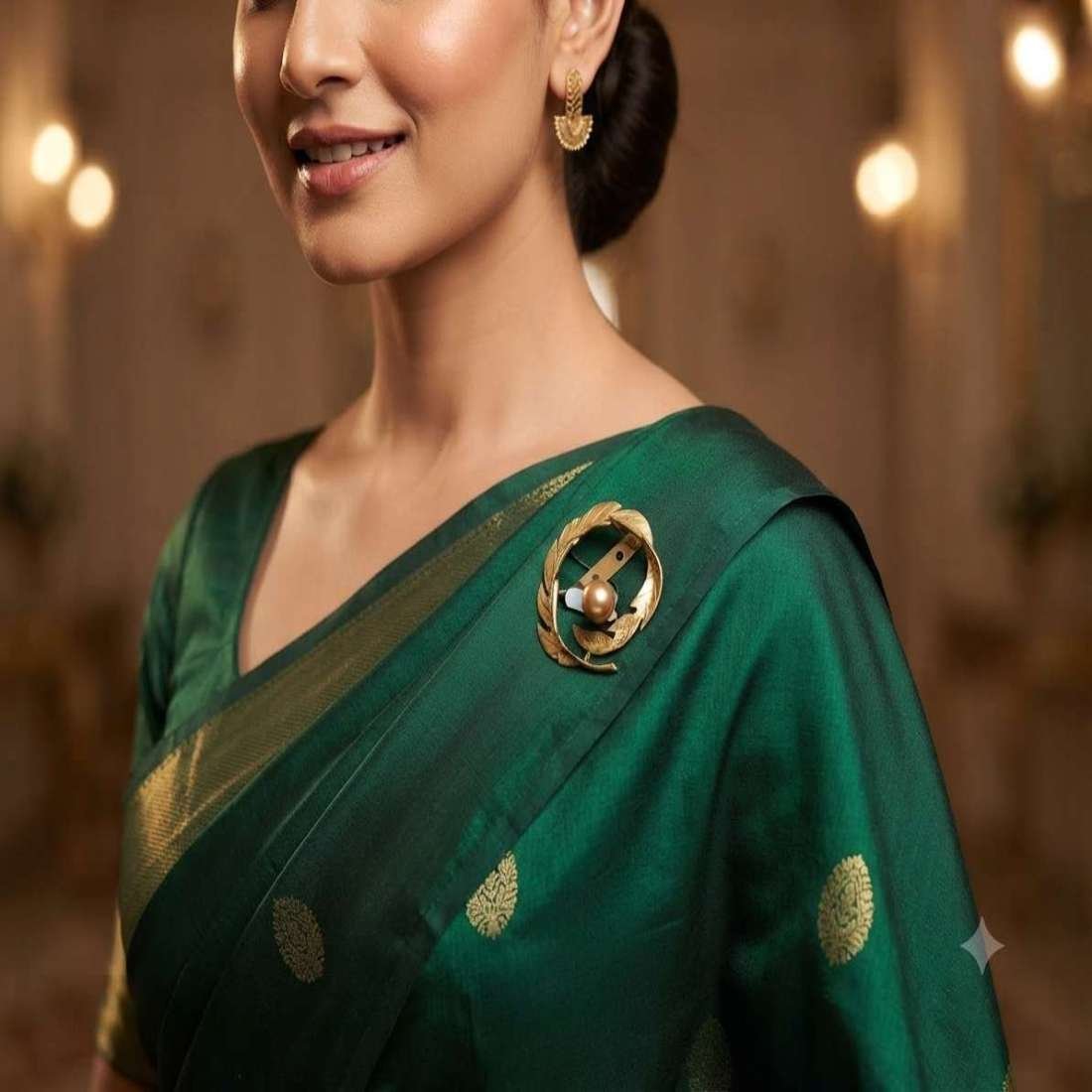 Saree Pins And Brooch